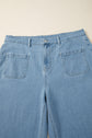 Adelyn Textured Wide Leg PLUS Jeans