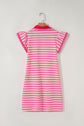 Jennifer Flutter Sleeve Short Dress