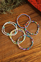 Ashlyn Layered Beaded anklet Set