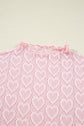 Emily Sleeve Mock Fitted Top