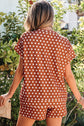 Ruthie Dot Print Short Set