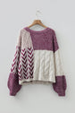 Elliott Back Loose Fit Sweater
