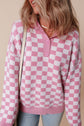 Thea Collar Drop Shoulder Sweater