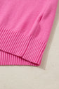 Noelle Ruffle Short Sleeve Sweater