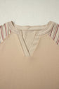 Iris Notched Raw Edge PLUS Jumper