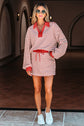 Zaylee Collared Drop Shoulder Pullover
