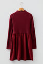 Beajena Long Sleeve Mini Dress
