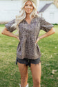 Stephanie Puff Sleeve Babydoll Top