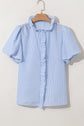 Monica Short Bubble Sleeve Shirt