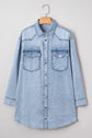 Takina Raw Hem Loose Shirt