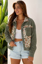 Evelyn Retro Floral Patchwork Shirt