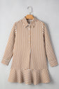 Yamileth Shirt Mini Dress Long Sleeve Top