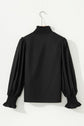 Estrella Flounce Sleeve Trim Blouse