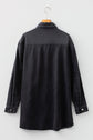 Takina Raw Hem Loose Shirt
