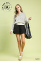 Scalloped Edge Shorts