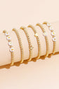 Milana Plated Beaded Bracelet Set