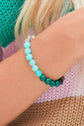 Gemma Crystal Beaded Elastic Bracelet