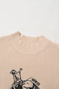 Lydia High Short Sleeve Sweater
