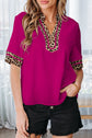 Elliana Trim Short Sleeve Blouse
