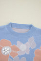 Zelda Drop Shoulder Knitted Sweater