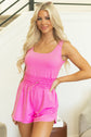 Kayleigh Drawstring Cinched Waist Romper