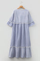 Raya Bracelet Sleeve Maxi Dress