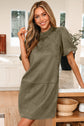 Gemma Sleeve Shift Mini Dress
