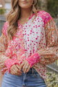Adalee Printed Puff Sleeve Shirt