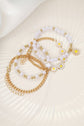 April Beaded Chain Bracelet Set