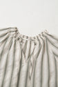 Lorelai Tie Short Sleeve Blouse