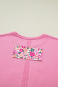 Adriana Big Flower Oversize Tee