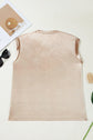 Alicia Metallic Tank Top