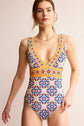 Briar Print One Piece Swimsuit
