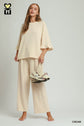 Ruffle Raglan Sleeve Top