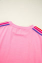 Milan Contrast Crewneck T Shirt