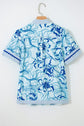 Elowen Short Sleeve Floral Blouse