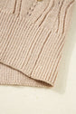 Abigail Lace Patchwork Sleeve Sweater