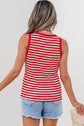 Monica Ribbed Knit Tank Top