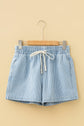 Honey Elastic Waist Casual Shorts