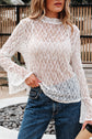 Laurel Bell Sleeve Mock Blouse