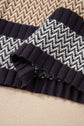 Avery Ribbed Trim Slim Sweater