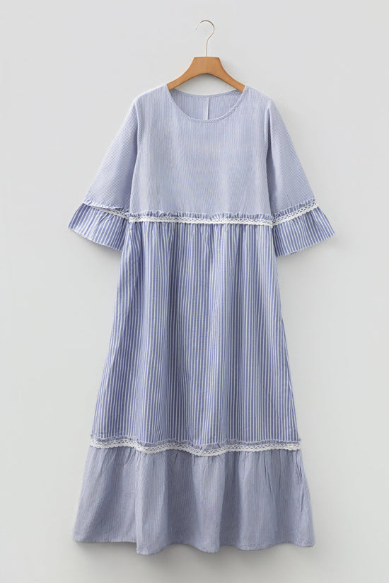 Raya Bracelet Sleeve Maxi Dress