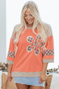 Adele Patchwork Bracelet Sleeve Top
