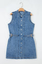 Ainara Down Sleeveless Short Dress