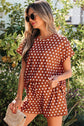 Ruthie Dot Print Short Set