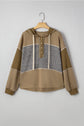 Myrabella Exposed Seam Half Pullover