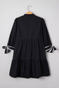 Dorothy Knot Cuffs Mini PLUS Dress