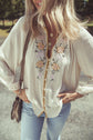 June Puff Sleeve Loose Shirt