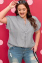 Hope Short Dolman Sleeve PLUS Blouse