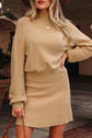 Edith High Puff Sleeve Sweater